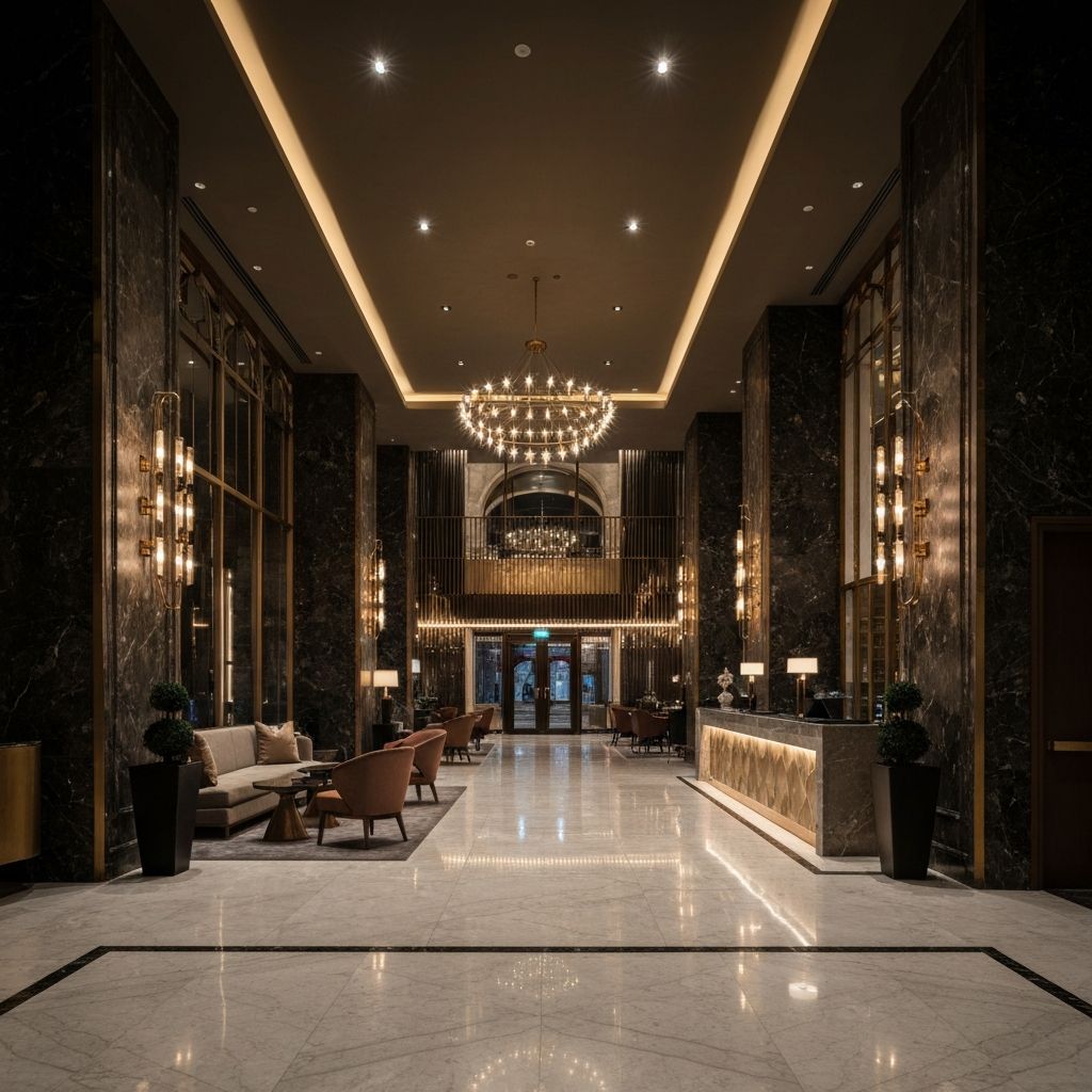 Lobby hotelowe
